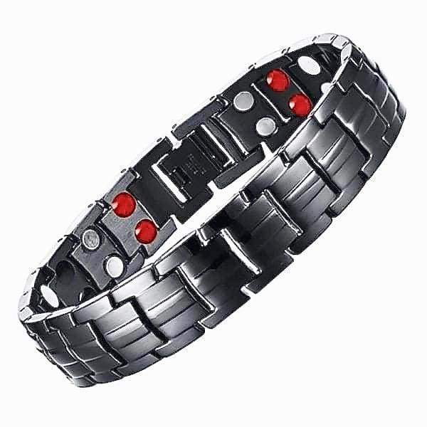 Energy - Bracelet Noir Pour Homme