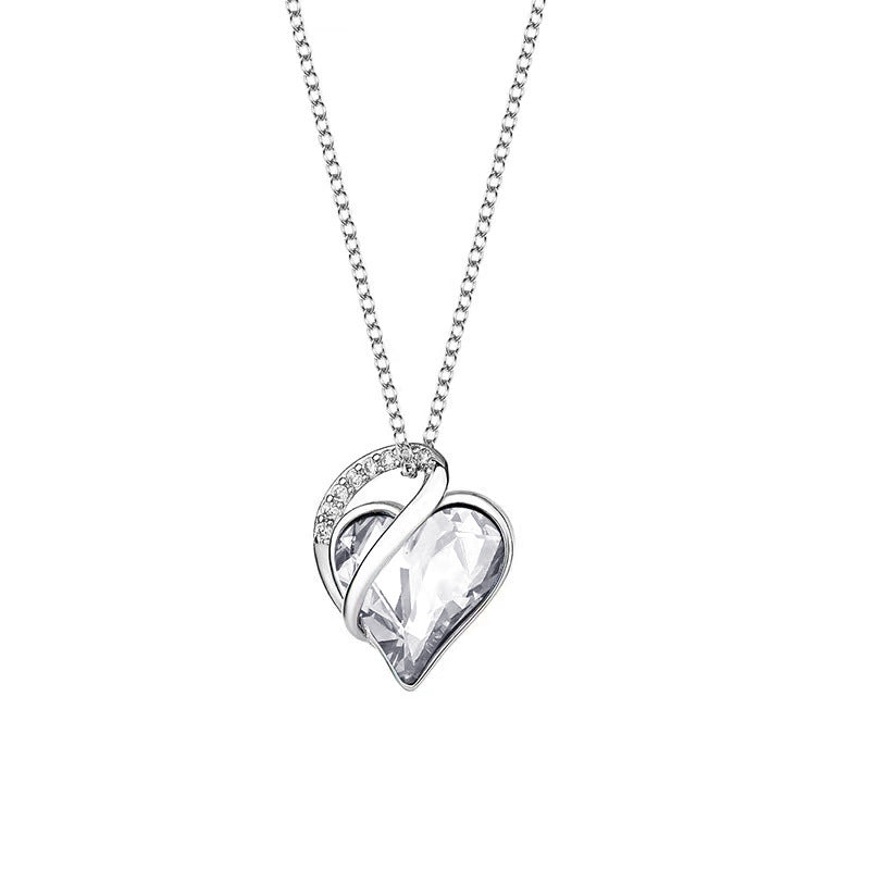 coeur esquisse- Collier Pendentif pour femme